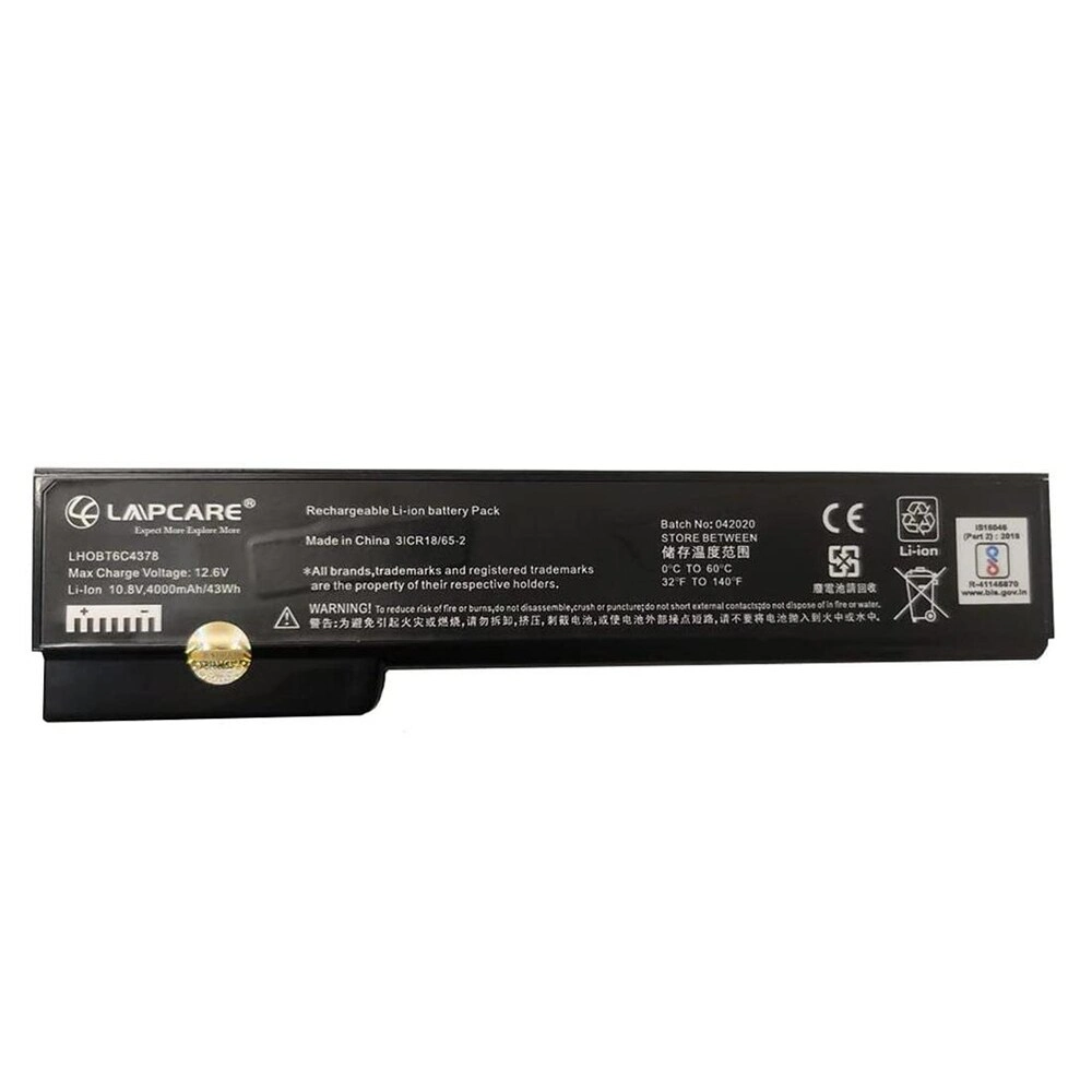 Lapcare Laptop Battery Compatible For HP Elitebook 8460P view 2